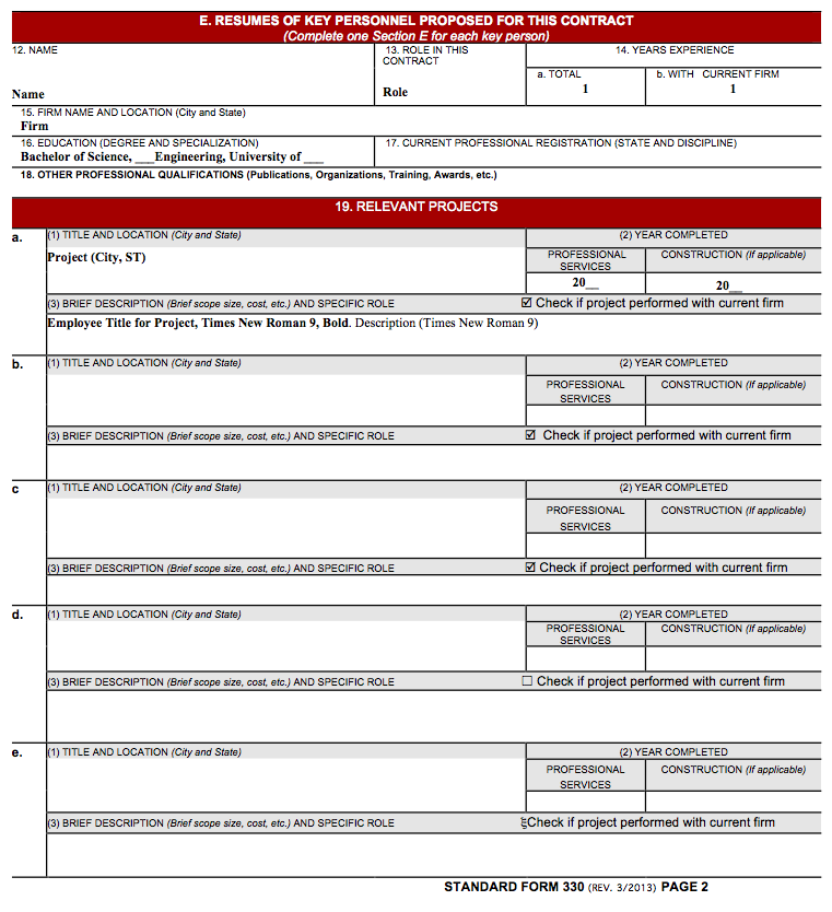 SF330 template